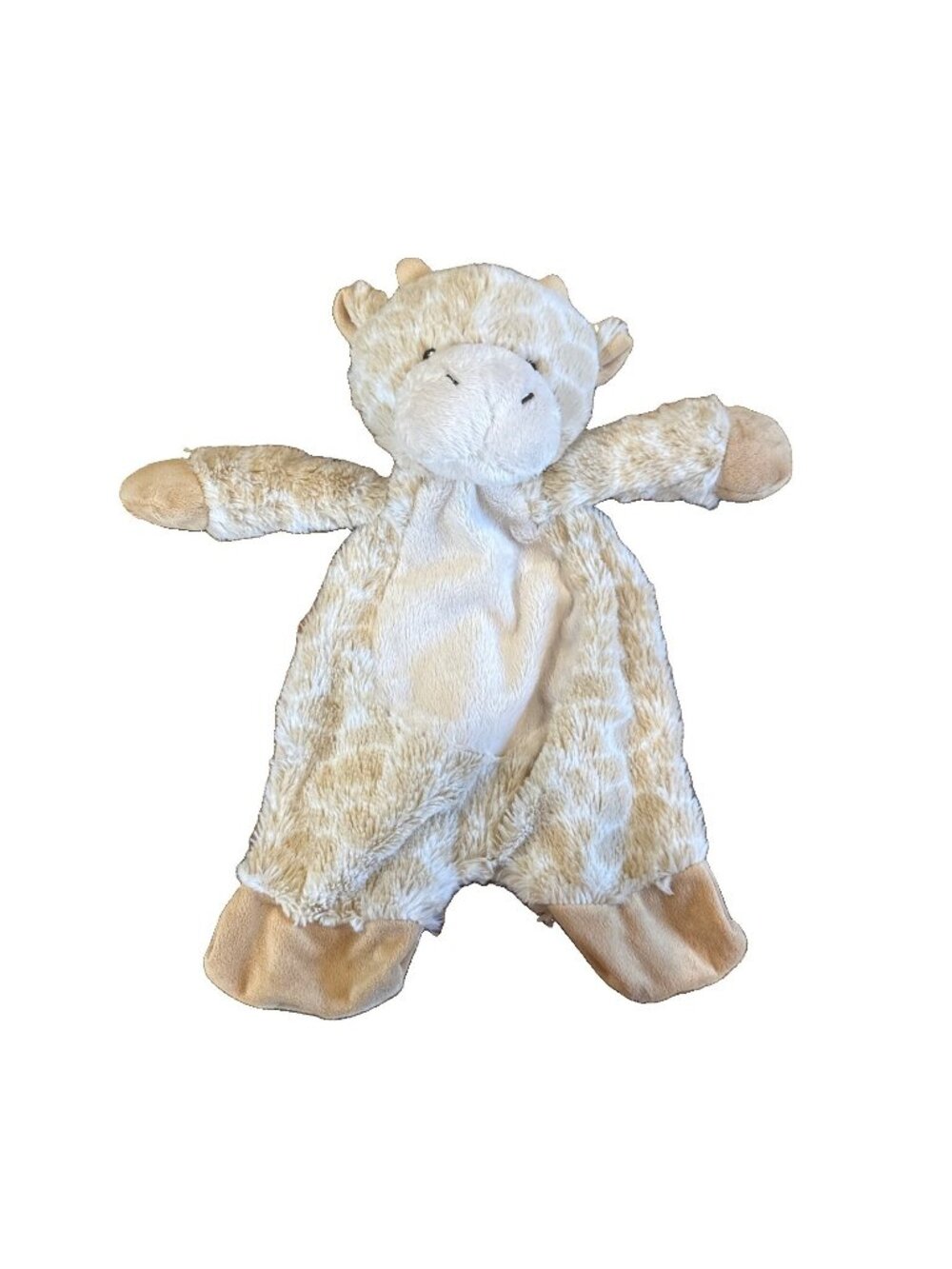 SECURITY BLANKET Baby Ganz Jaime Giraffe Butterscotch Lovey Plush Flat a Pat